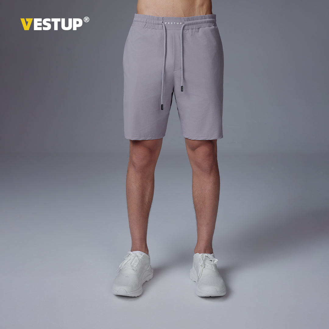 VEST UP [SHOOTER] sport shorts for summer fitness, breathable, quick drying, quarter length pants, casual pants for men